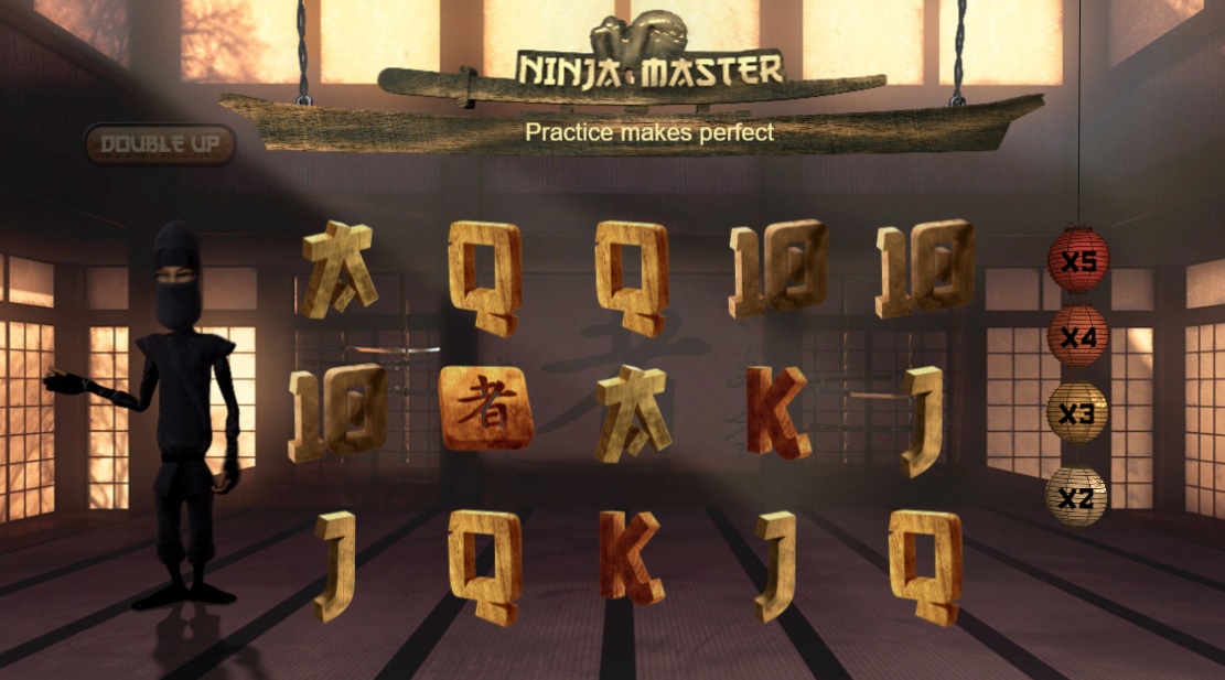 Online casino games - Ninja Master slot screenshot - GVG - MGJ