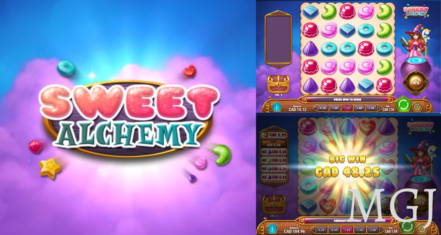 Sweet Alchemy online slot - Play'n GO - MGJ