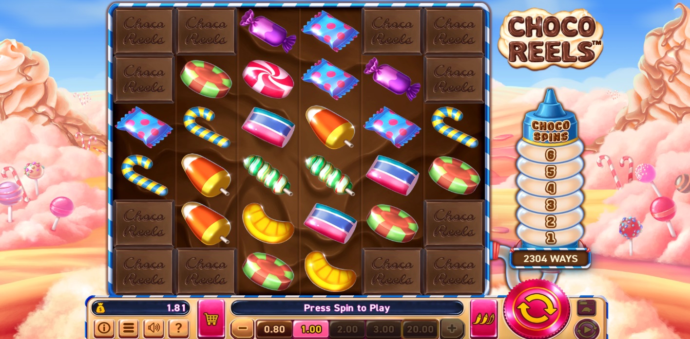 Choco Reels Slot Screenshot - Wazdan