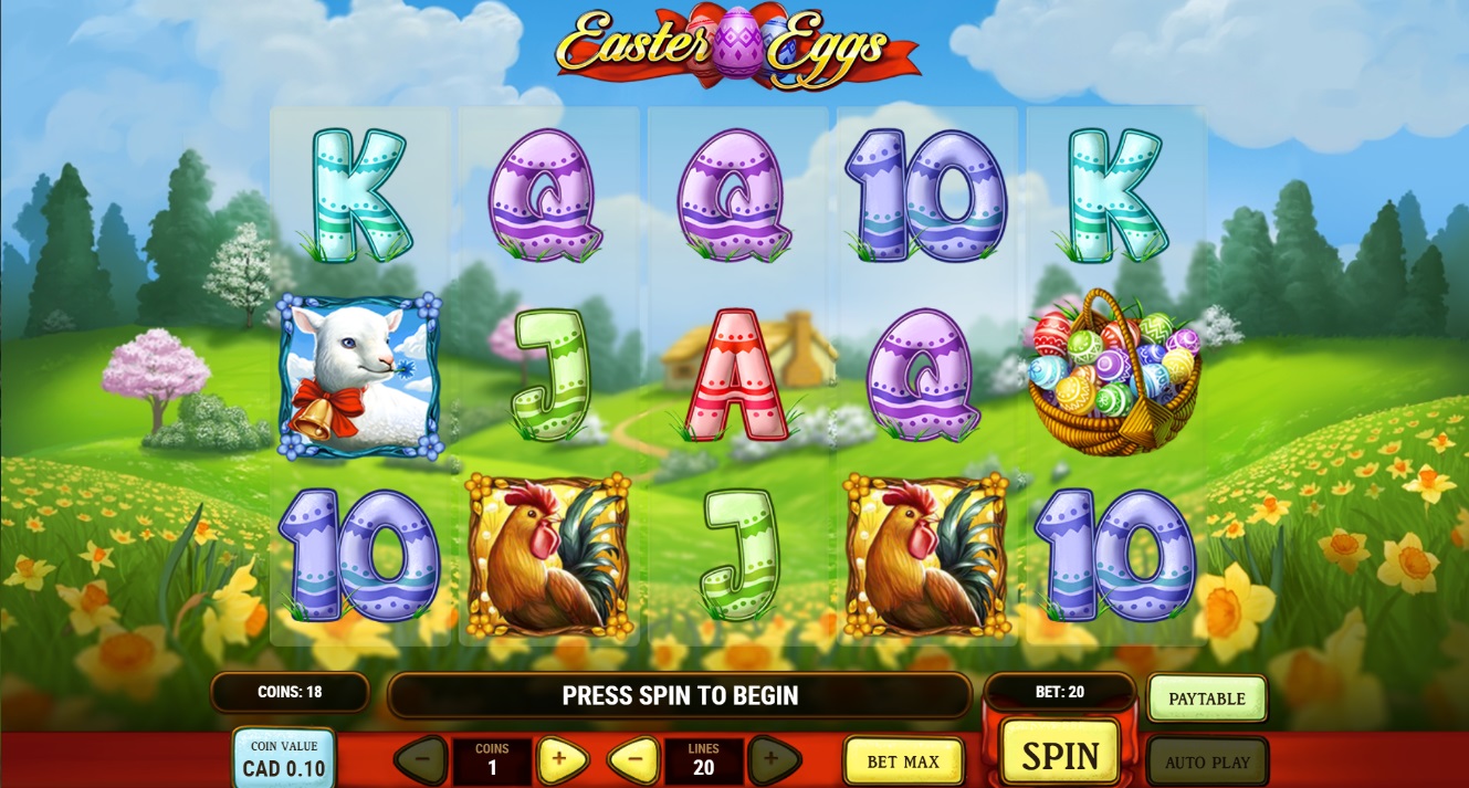 Easter Eggs Slot Screenshot - Play'n GO