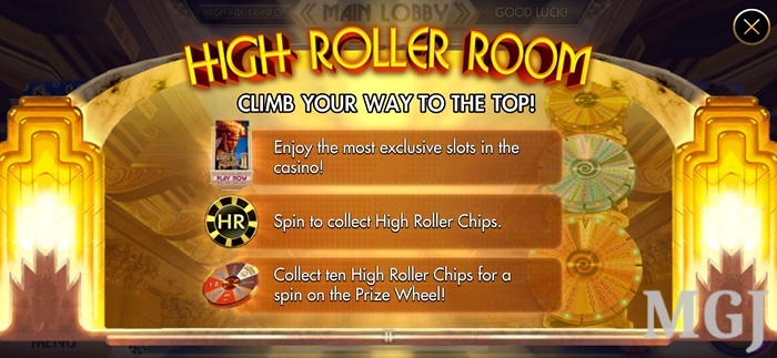 Screenshot of Zynga's Black Diamond Casino - High Roller Room - MGJ