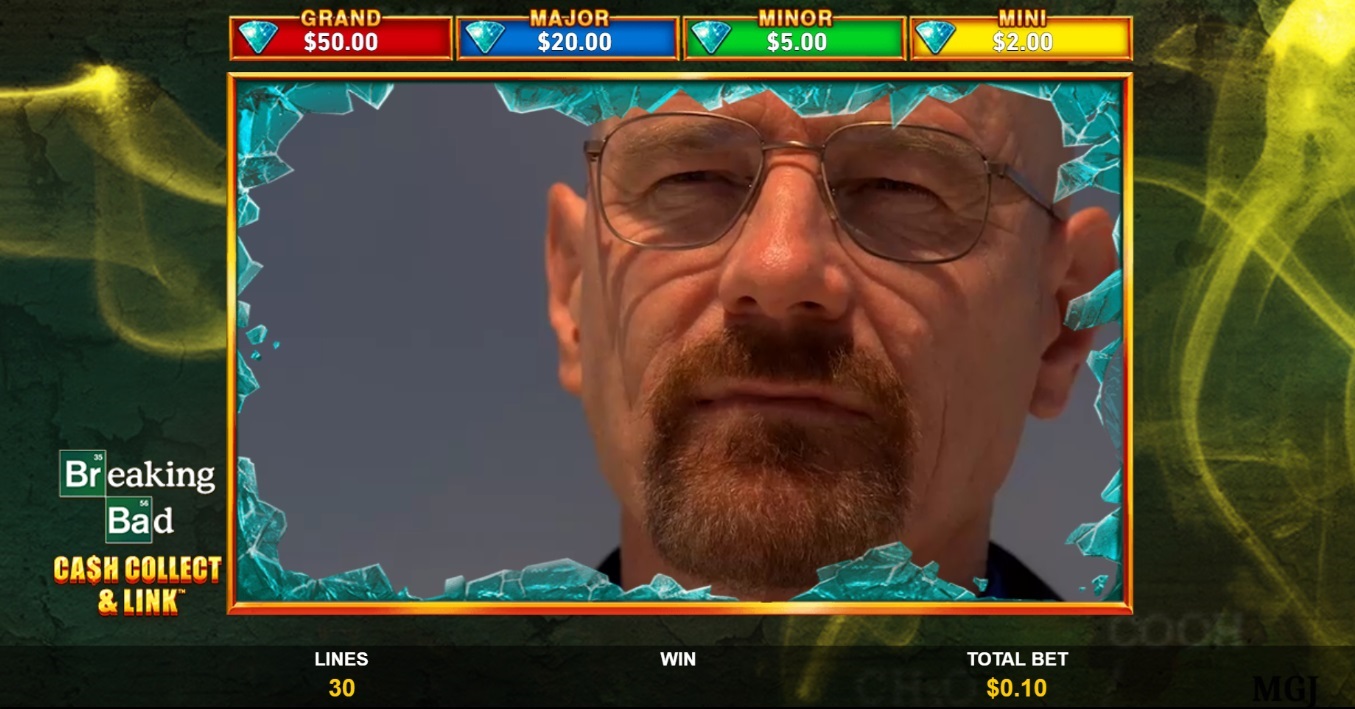 Breaking Bad Cash Collect & Link Screenshot - Playtech Origins - Heisenberg Cash & Link Feature 2 - MGJ
