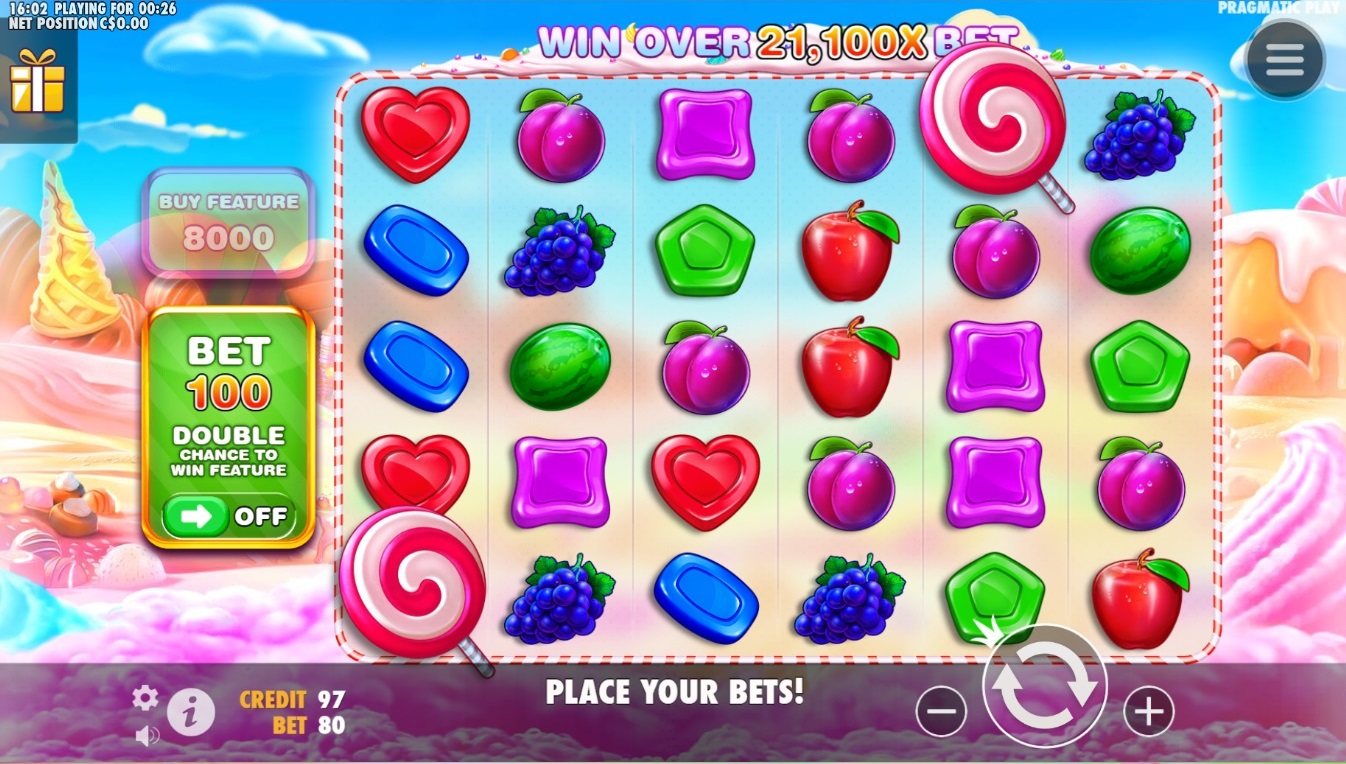 Sweet Bonanza Slot Screenshot - Pragmatic Play - MGJ