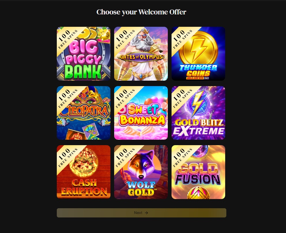 Betty Casino Registration Screenshots - MGJ