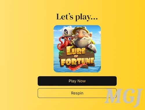 Betty Casino Screenshot - Surprise Me Option - MGJ