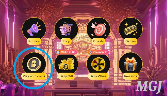 Betty Coins Games - Betty Casino Screenshot - MGJ