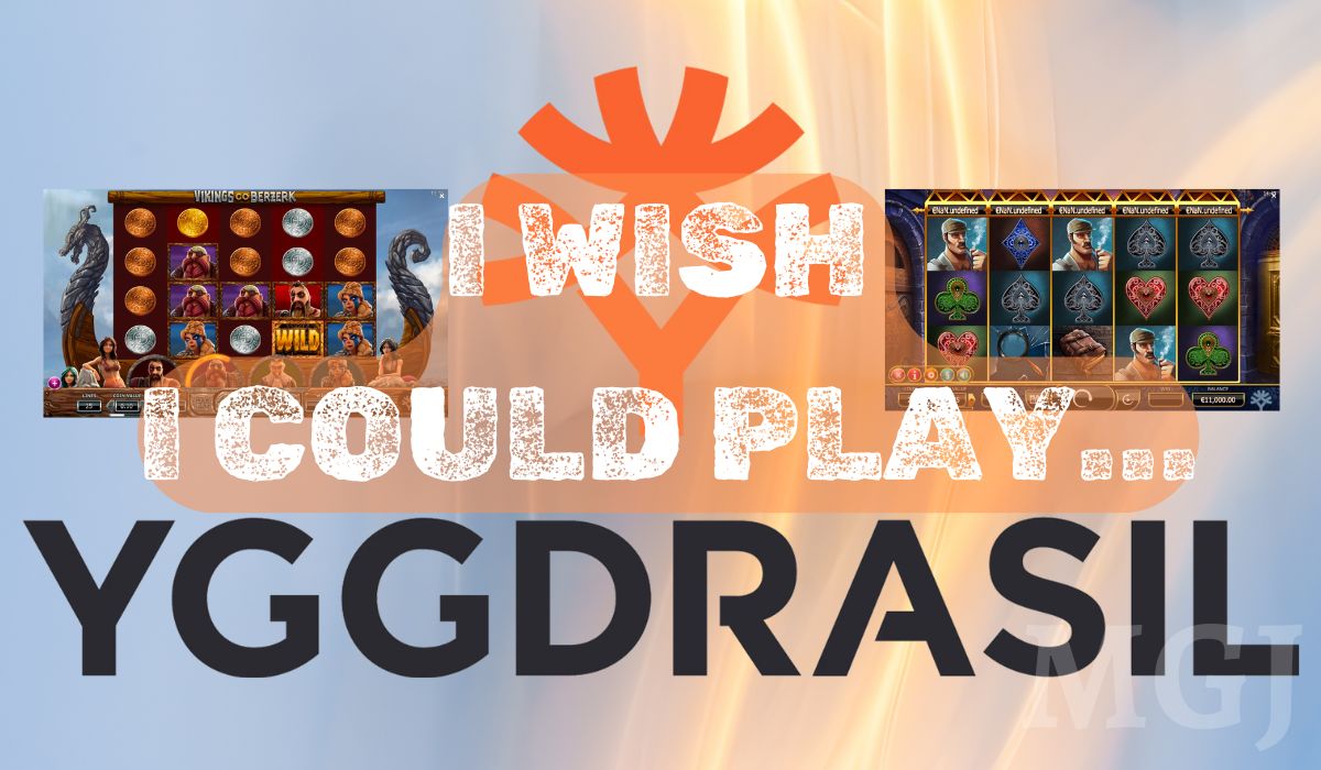 I wish I could play Yggdrasil slots - Image of Yggdrasil logo - MGJ