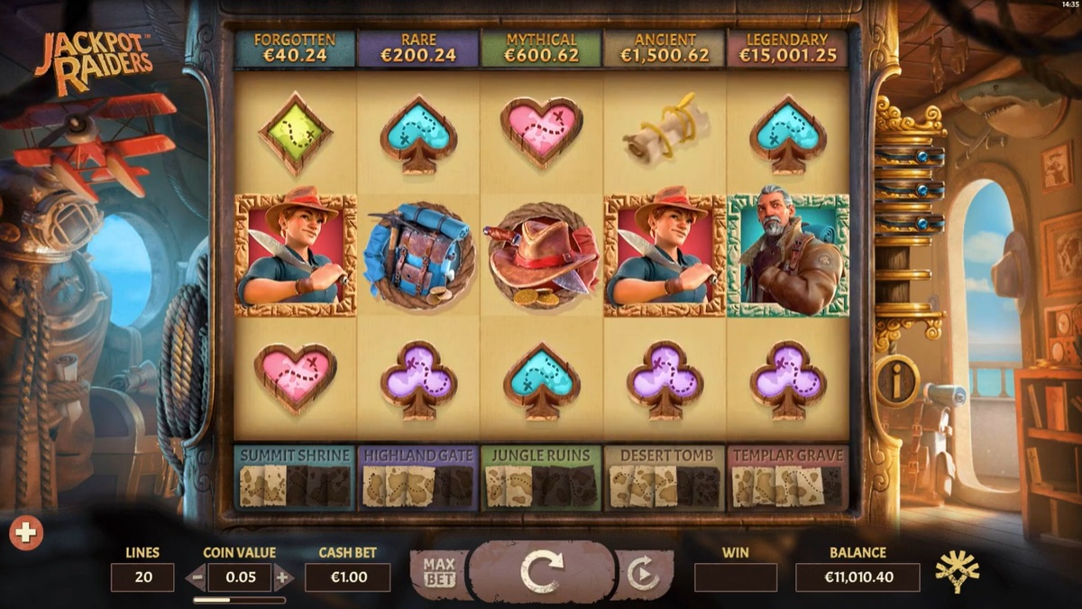 Yggdrasil Slots -Jackpot Raiders - MGJ