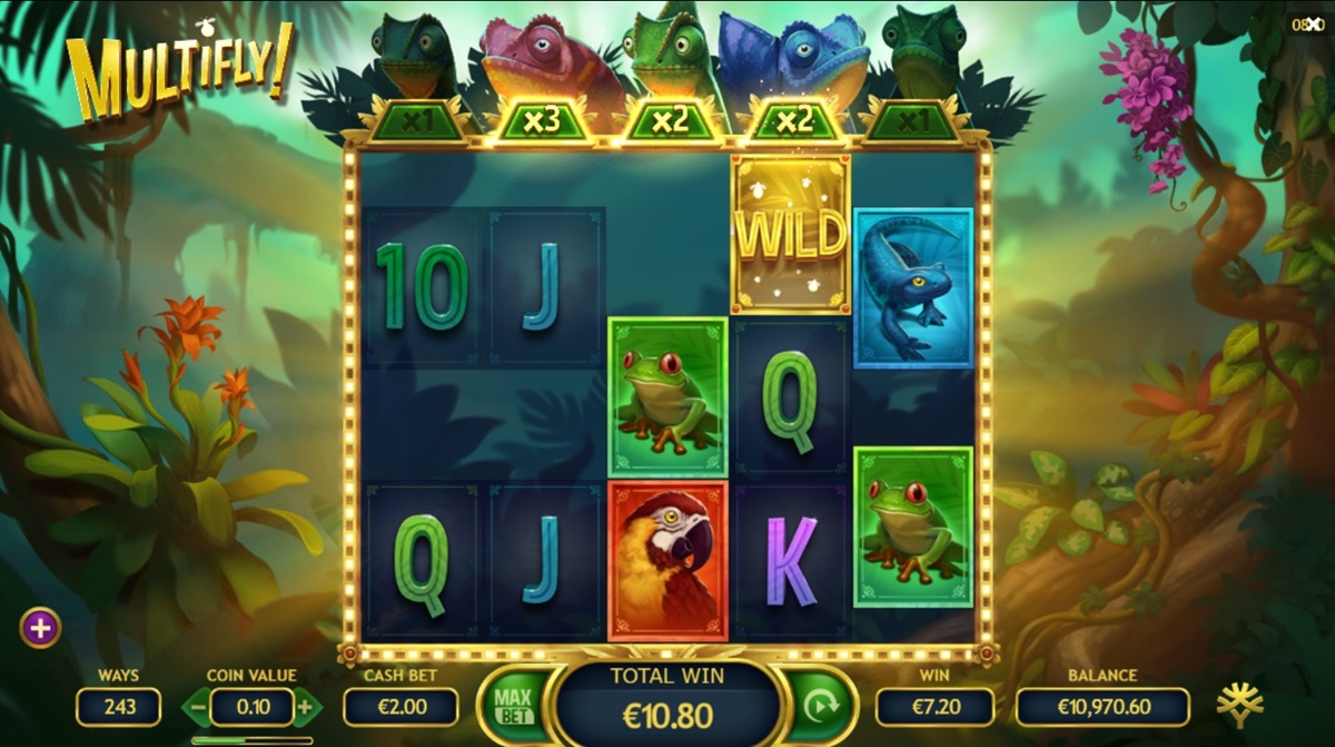 Yggdrasil Slots - Screenshot of Multifly - MGJ